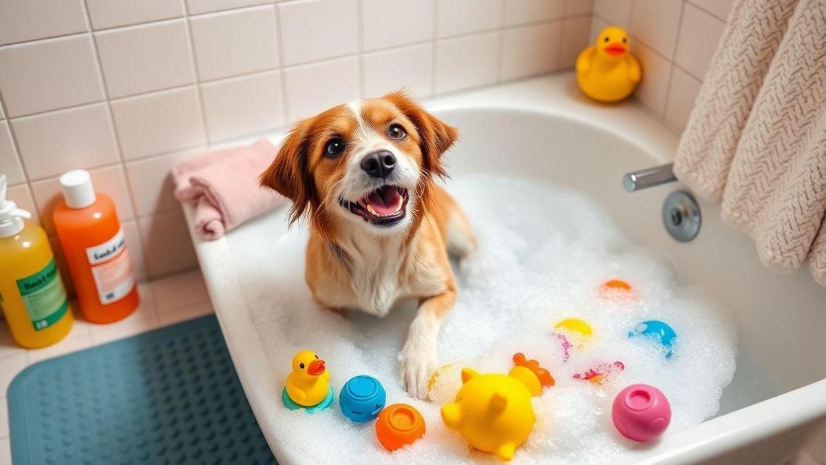 Acessórios para banho de cães: o que não pode faltar