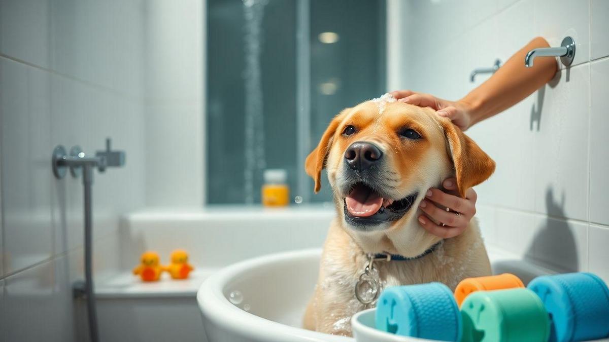Banho em casa para cães: Passo a passo simples