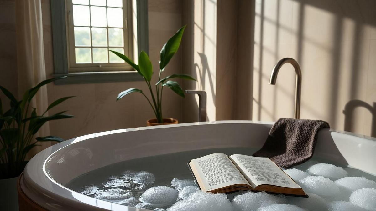 Relaxamento durante o banho: Dicas para um momento tranquilo