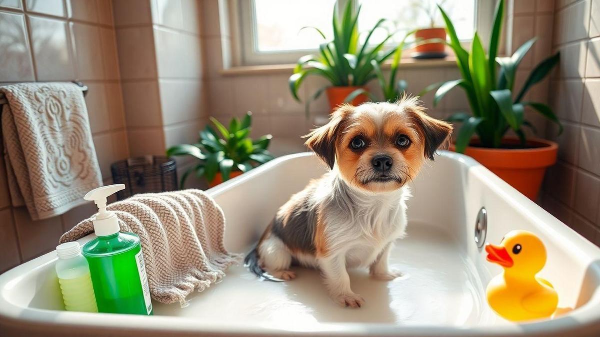 Banho Caseiro para Cães: Como Fazer