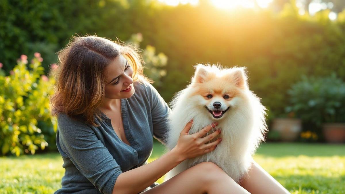Cuidados com a Pelagem do Spitz Alemão