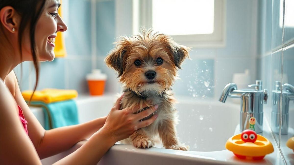 Dicas para Banho em Cães de Pequeno Porte