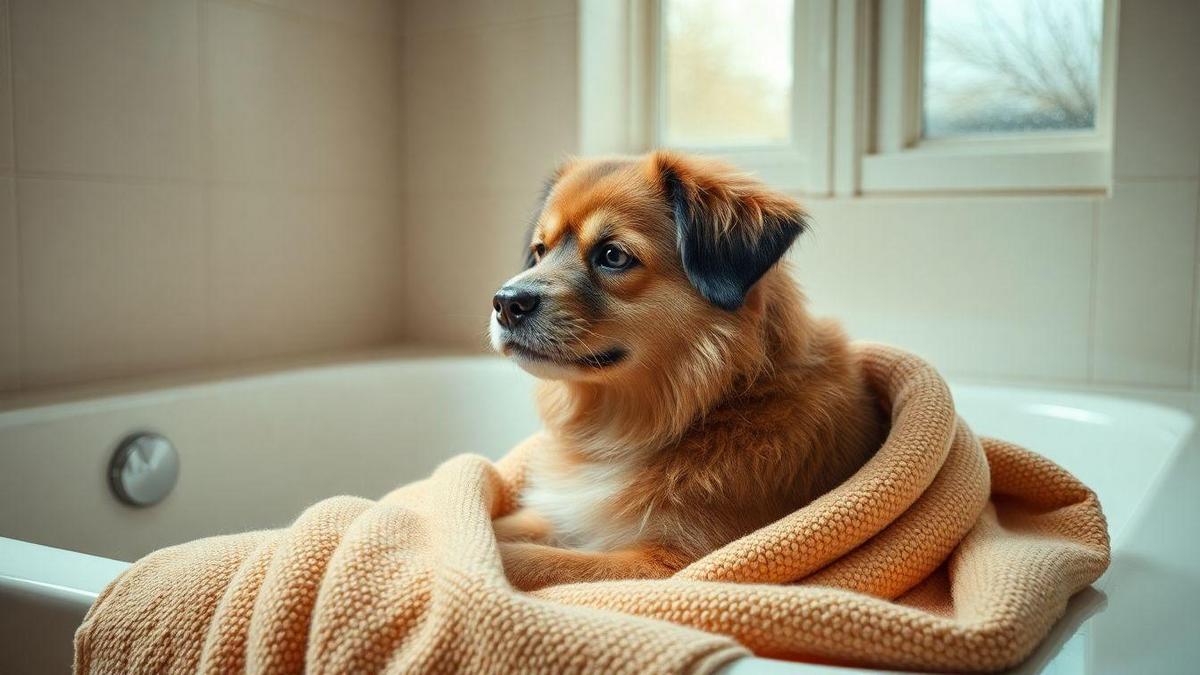 Prevenindo Resfriados em Cães Após o Banho