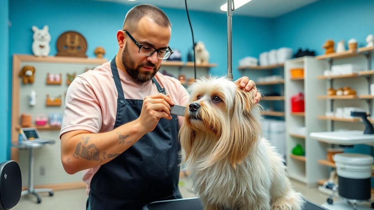 Técnicas de Desembaraçamento de Pelos de Cães