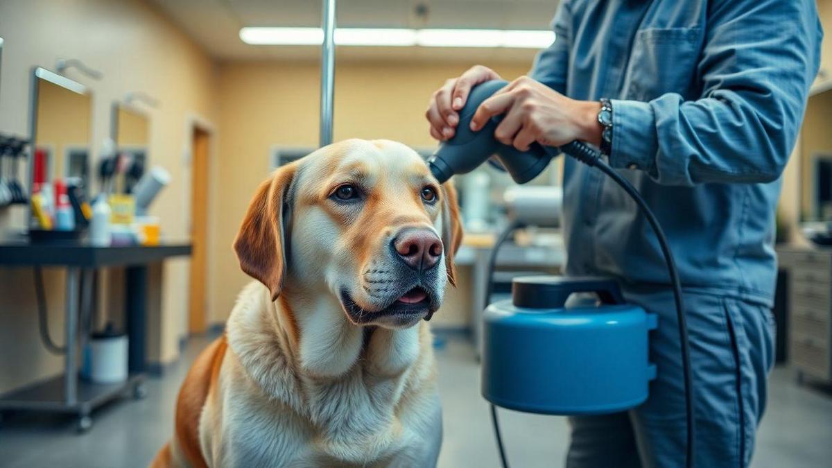 Técnicas Eficazes para a Secagem de Cães de Grande Porte