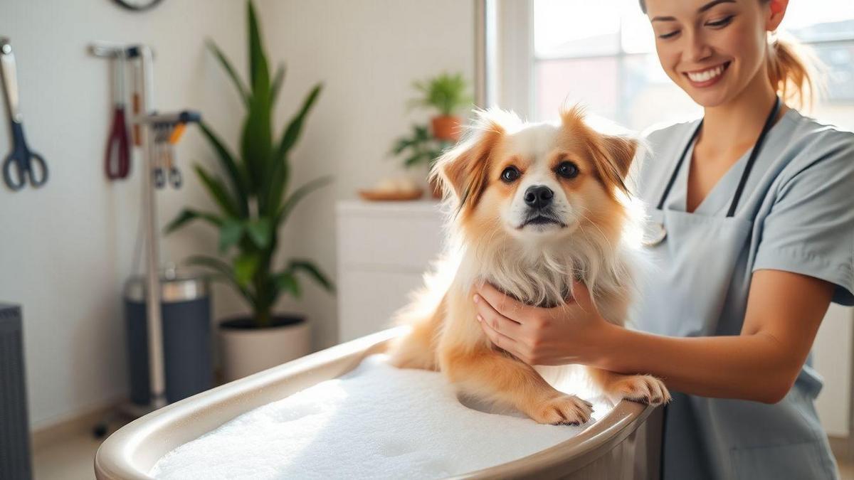 Banho e Tosa: Práticas para Cães com Pele Sensível