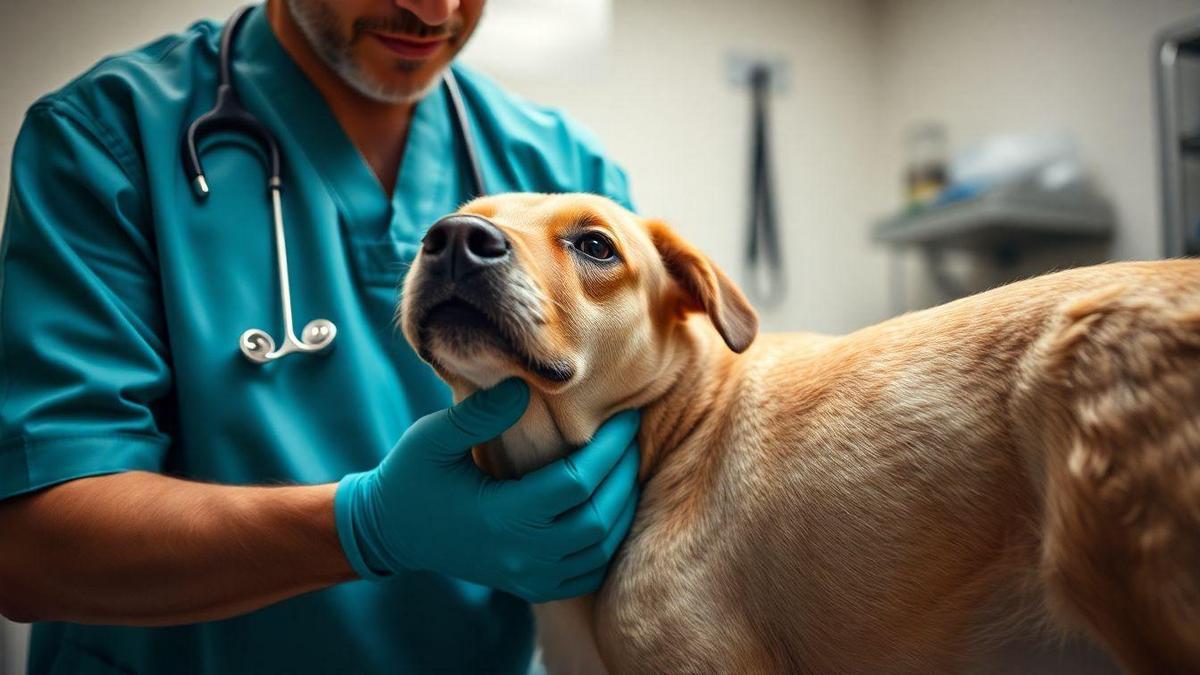 Entendendo a pele oleosa em cães