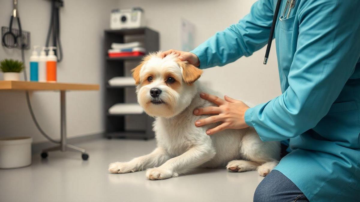 Tratamento de pele com dermatite em cães: opções disponíveis