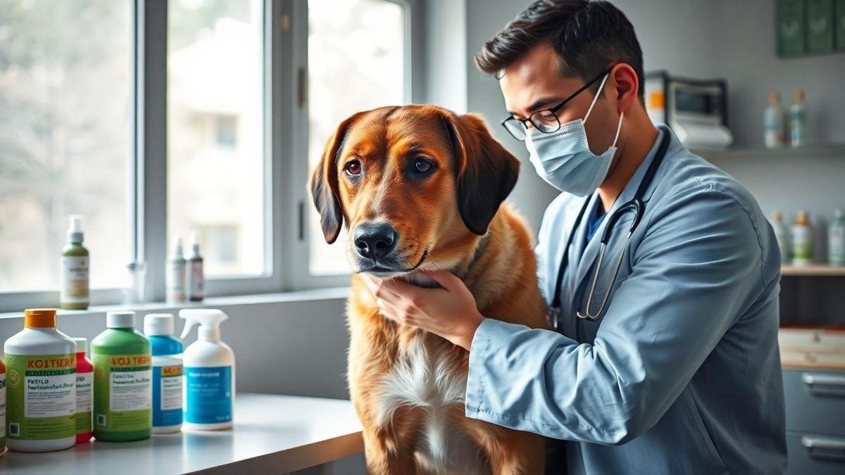 Tratamento Eficaz para Cães com Dermatite